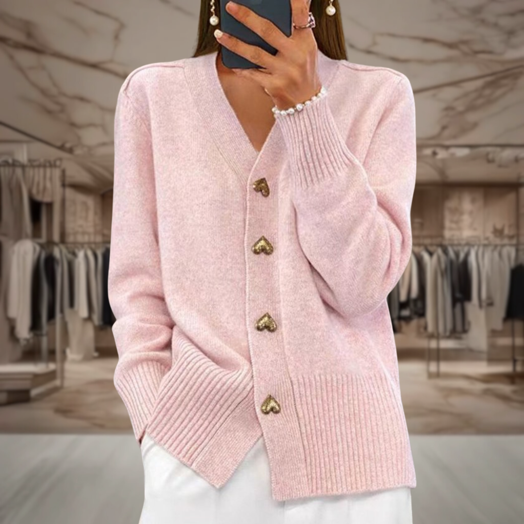 Cleo | Schmeichelndes Button-Up