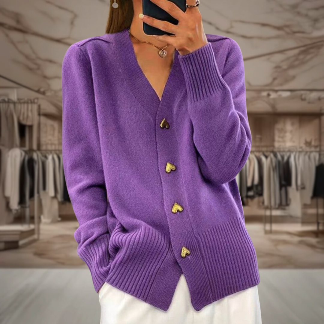 Cleo | Schmeichelndes Button-Up