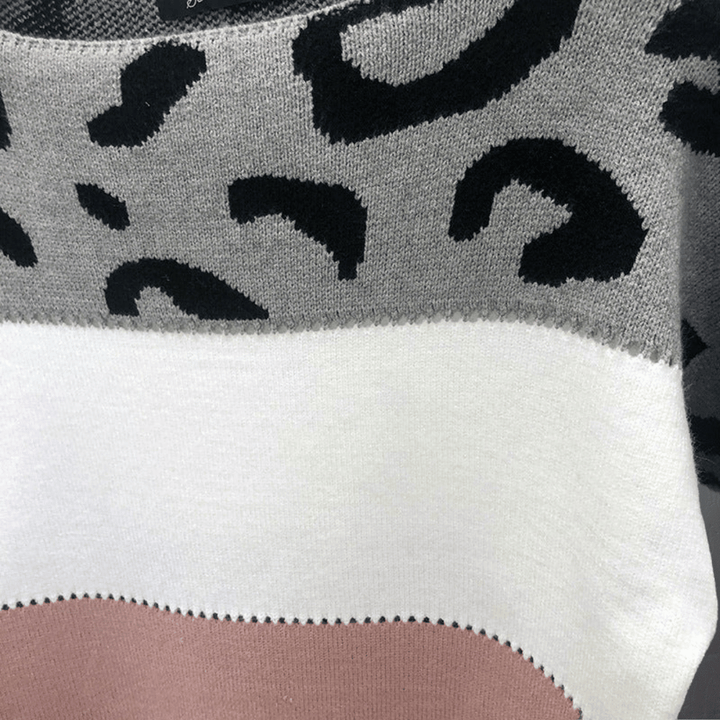 Luna | Eleganter Leopardenpullover