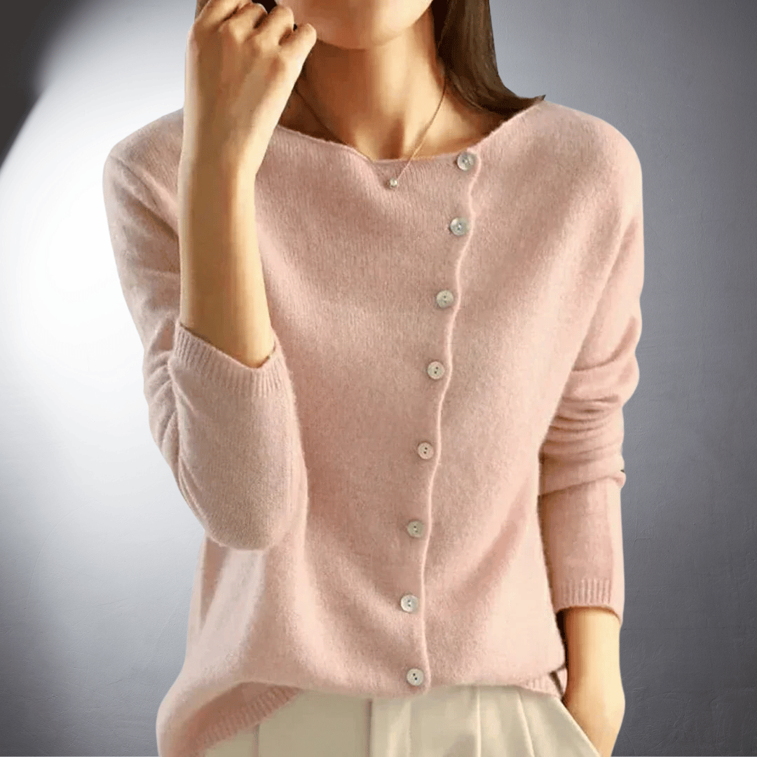 Elara | Schicker Knopfpullover