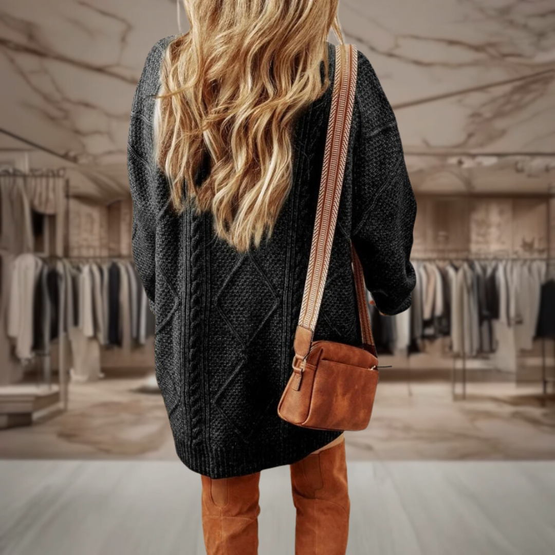 Ciara | Oversize-Strickkleid