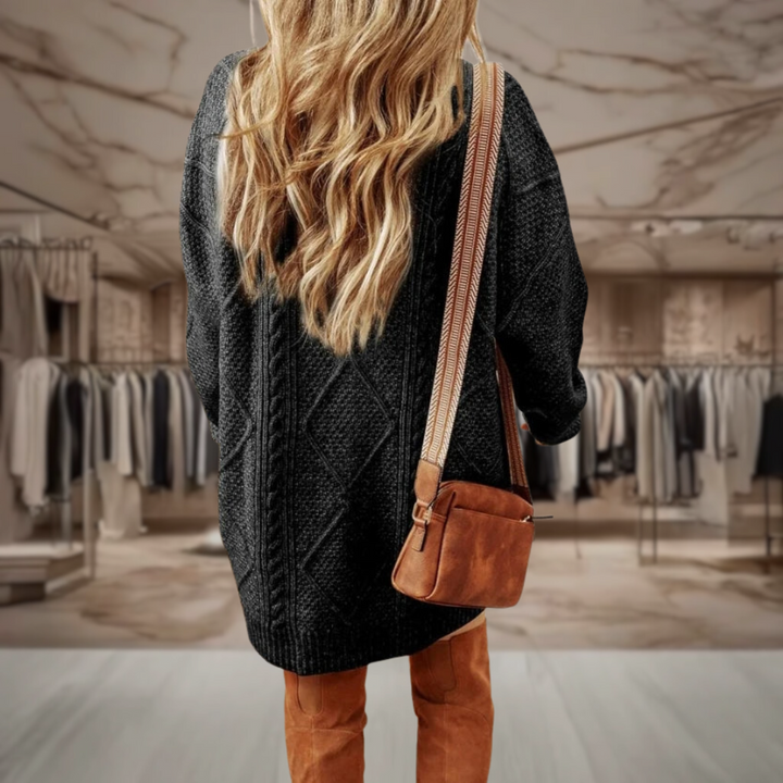 Ciara | Oversize-Strickkleid