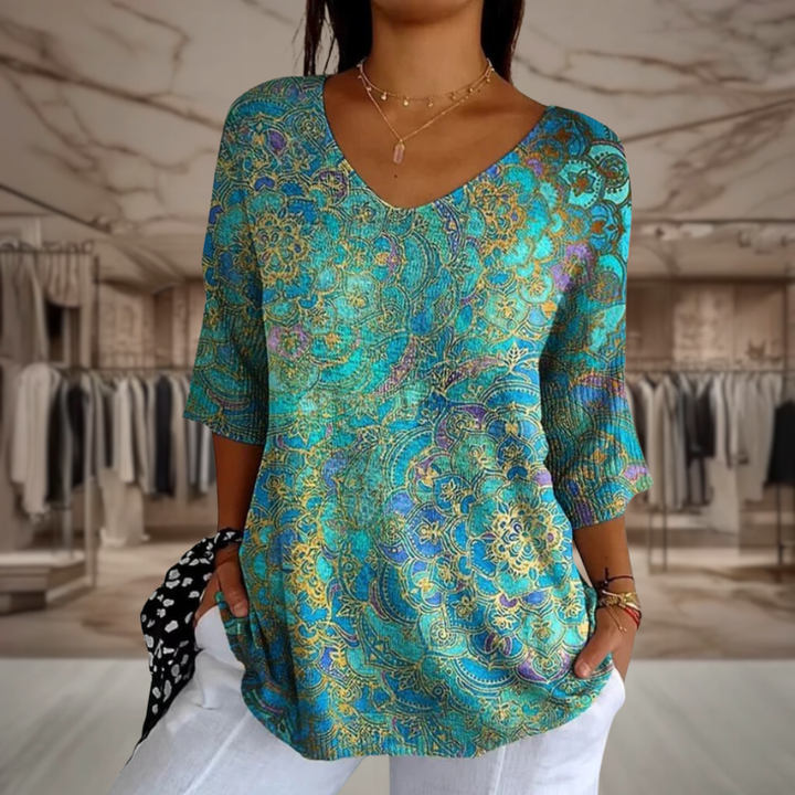 Vickie | Chic Boho Blouse