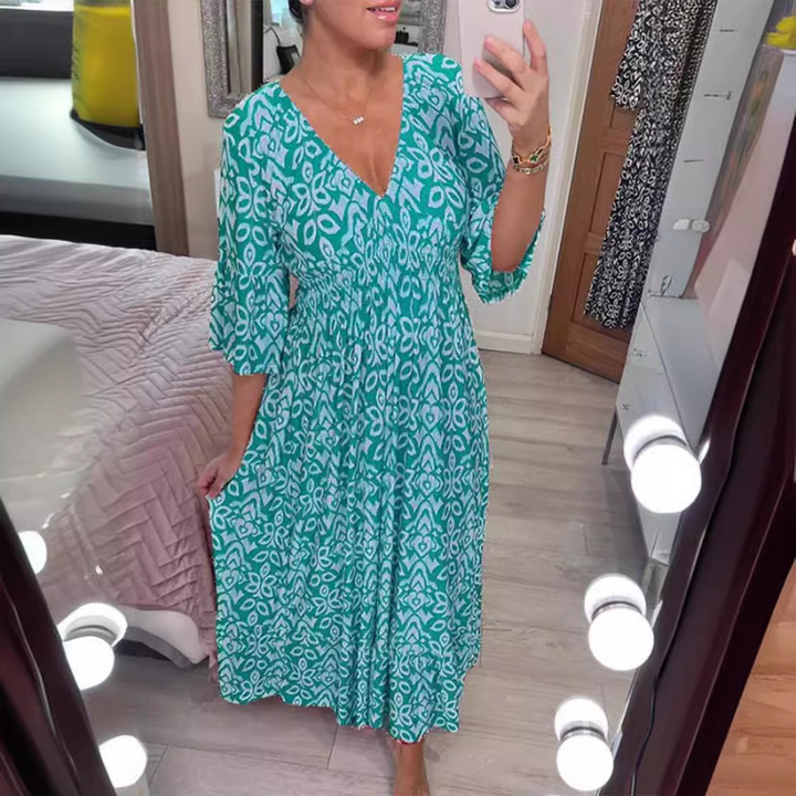 Samantha | Elegant Floral Dress