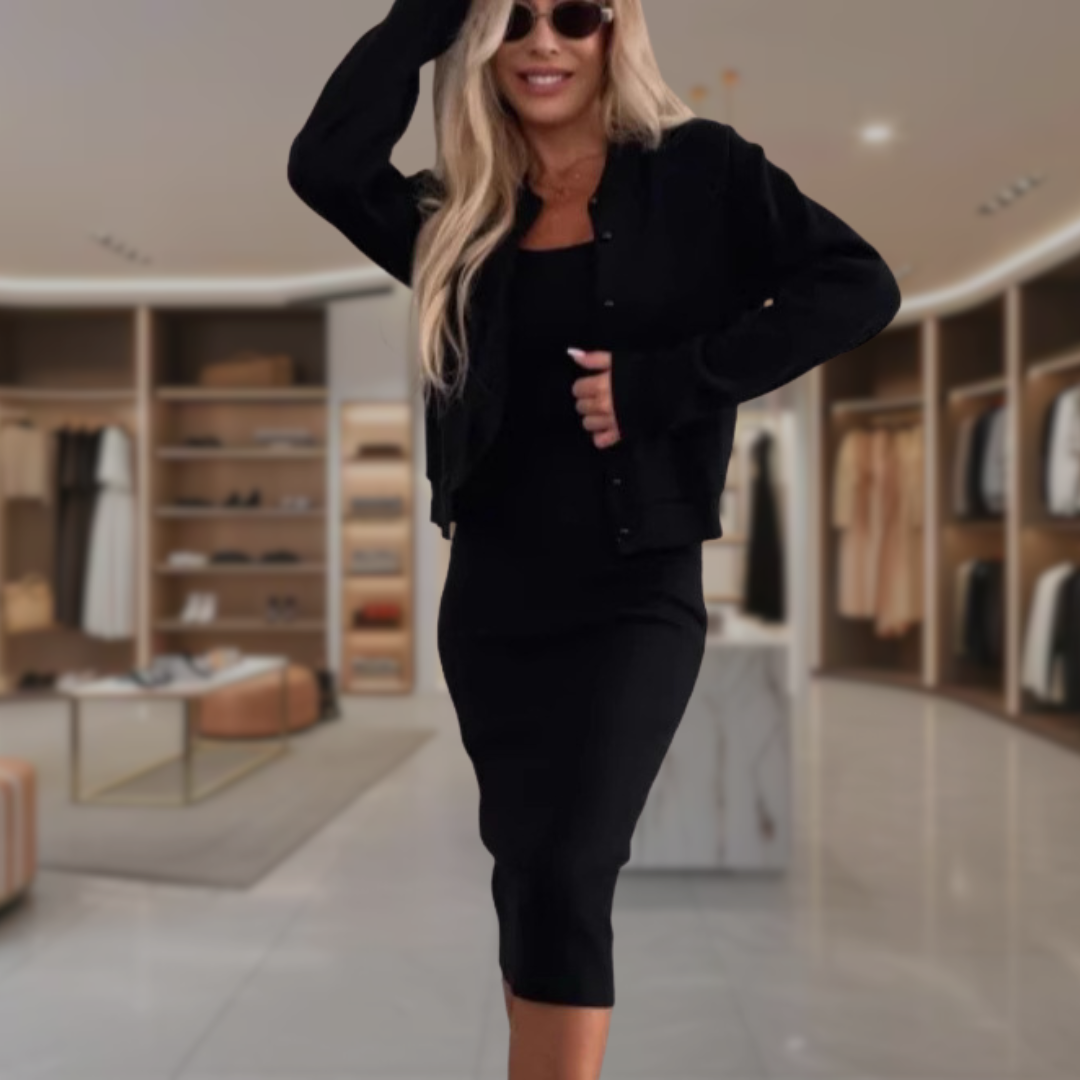 Emila | Flattering Jacket & Dress Set