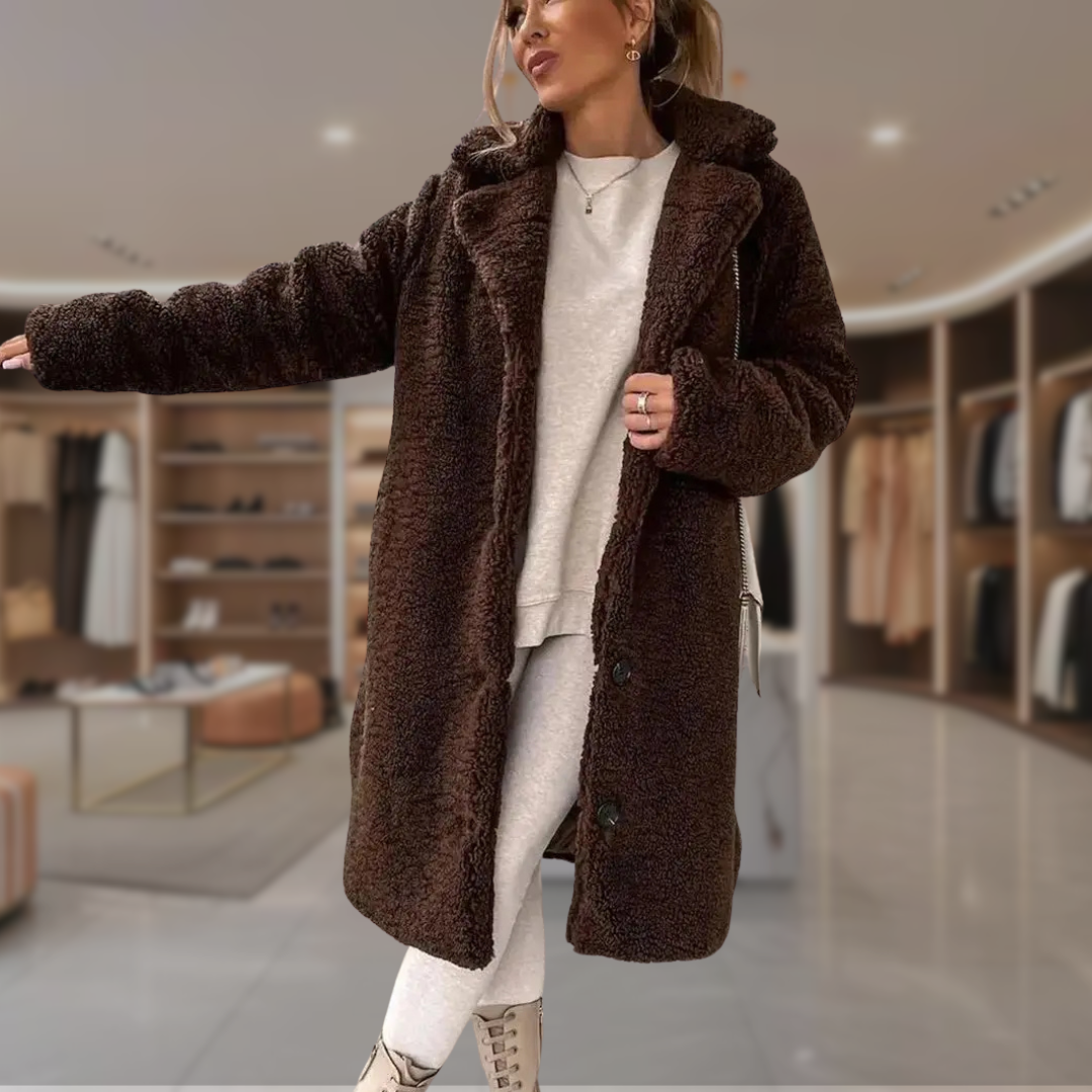 Elie | Weiche Teddyjacke 
