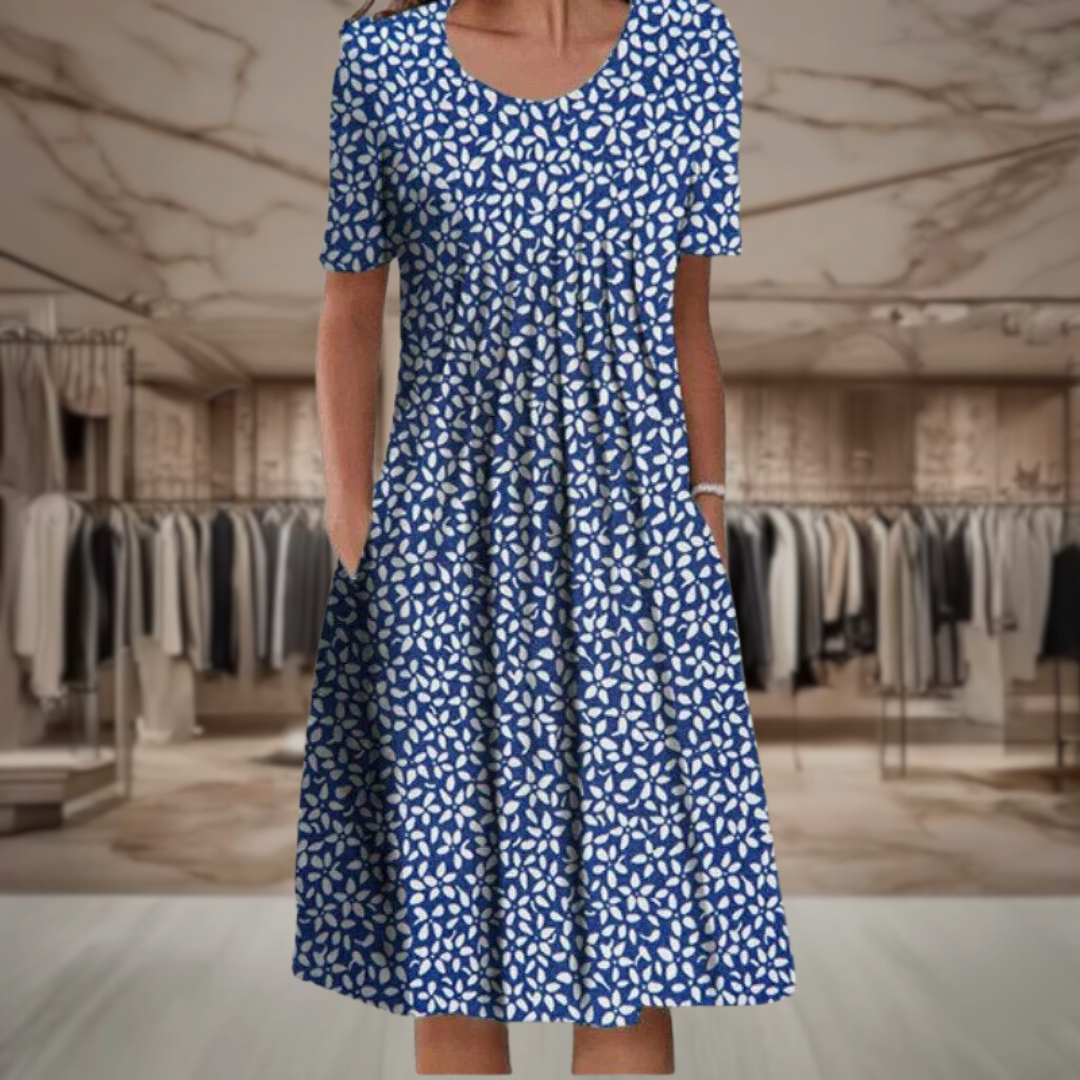 Sara | Elegant Floral Dress