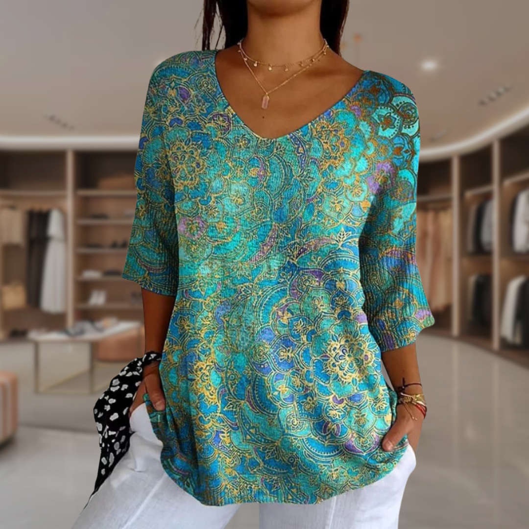 Vickie | Chic Boho Blouse