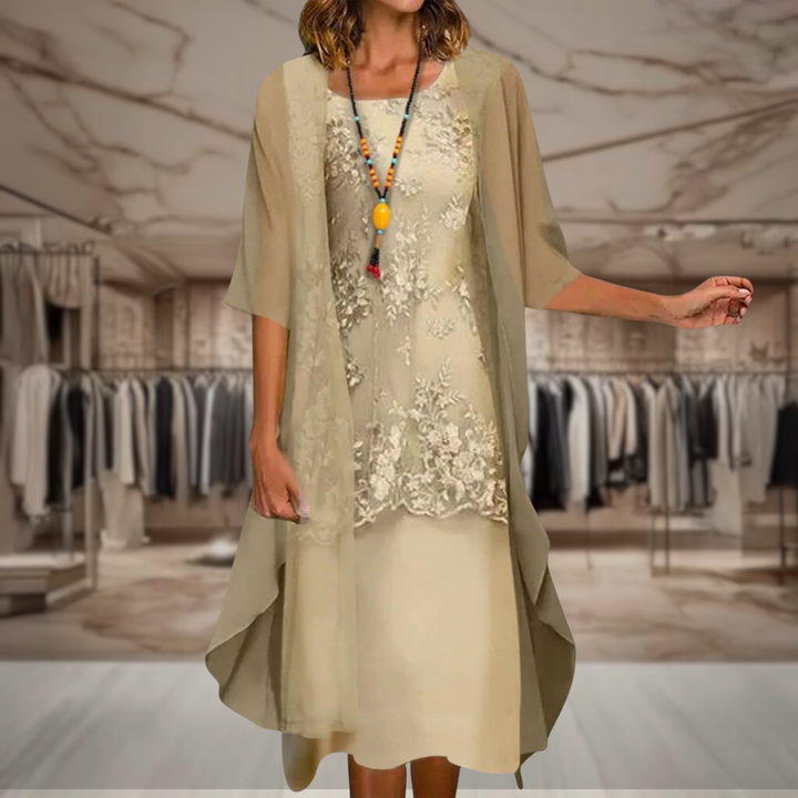 Melissa | Elegant Floral Dress