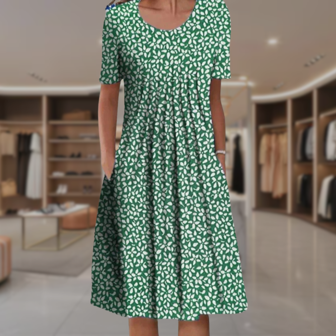 Sara | Elegant Floral Dress