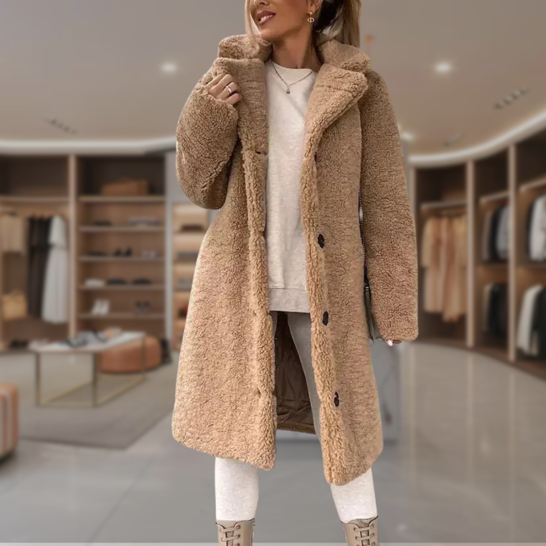 Elie | Weiche Teddyjacke 