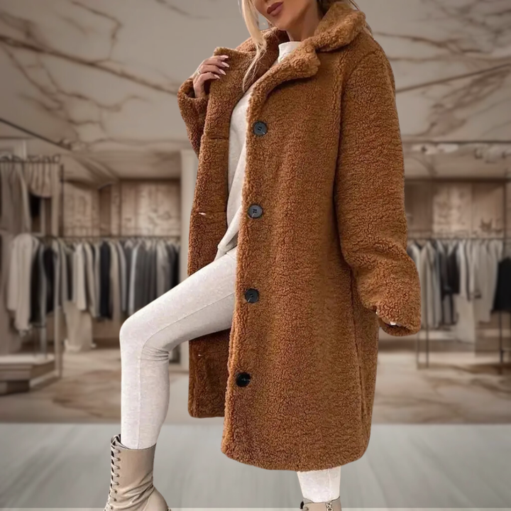 Elie | Weiche Teddyjacke 